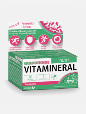 Vitamineral Nutri - 30 Cápsulas - Dietmed